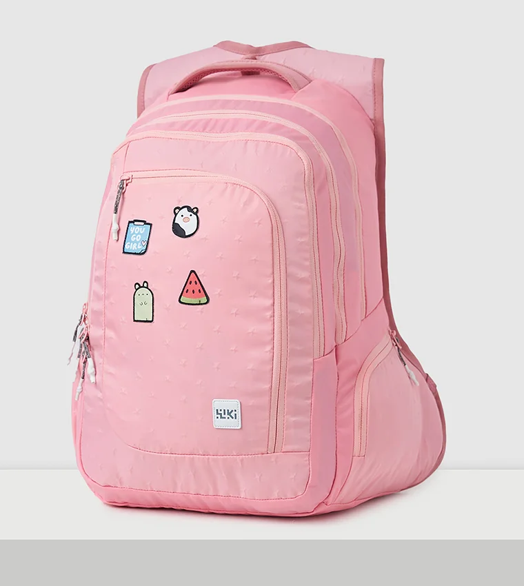 WILDCRAFT Wildcraft Wiki Girl 4 Star_3D Backpack, Pink